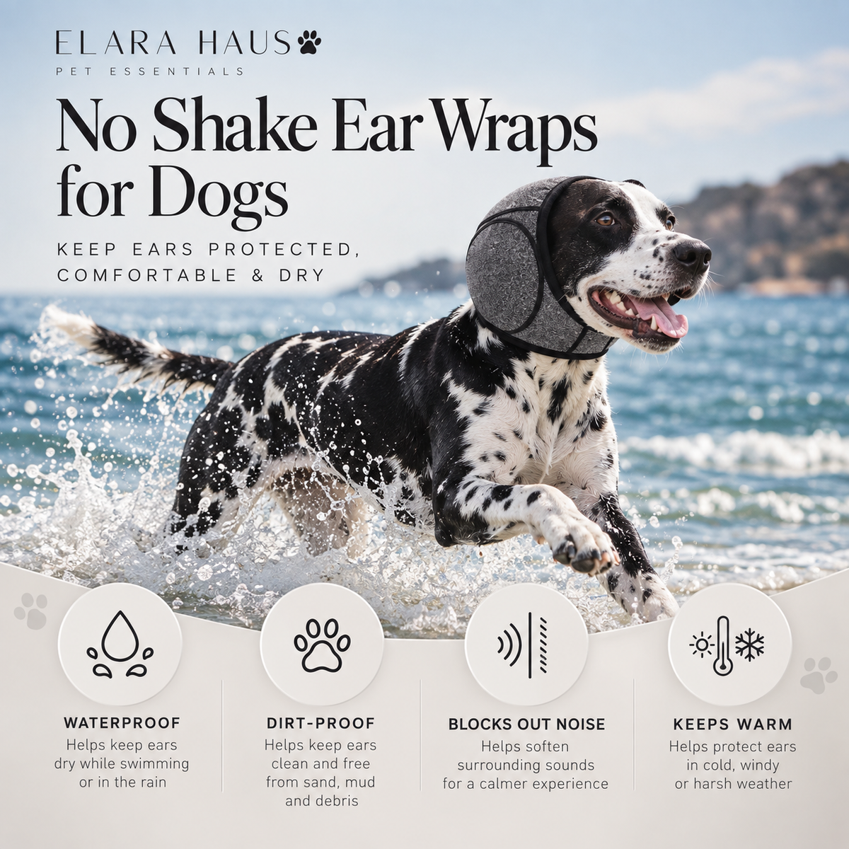 Elara Haus Calming Dog Hood
