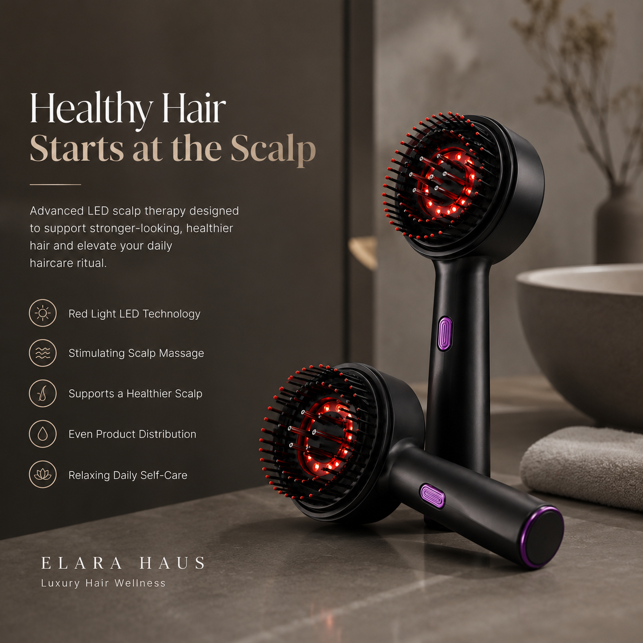 ELARA Scalp Therapy Brush
