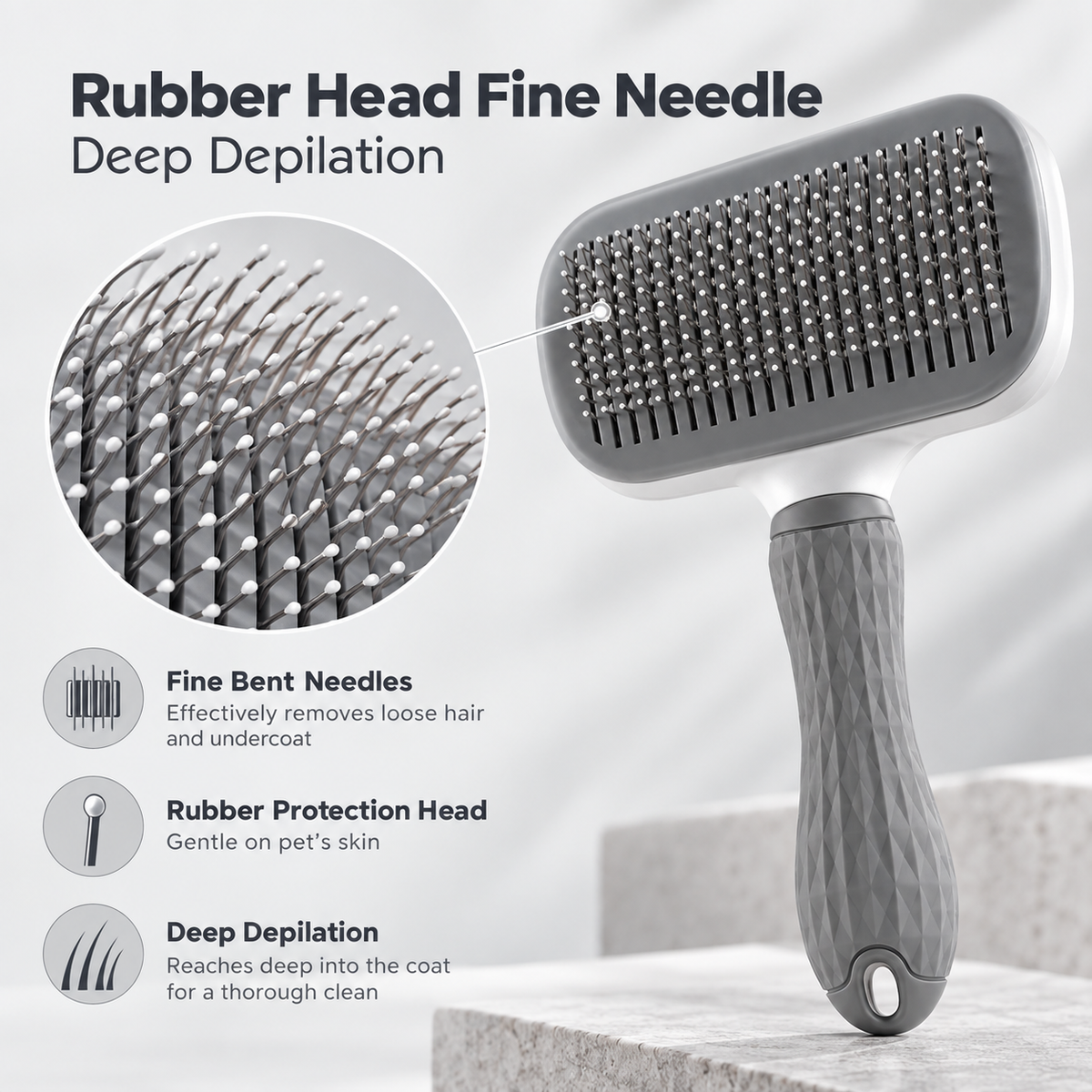 Elara Haus Pet Hair Remover Brush