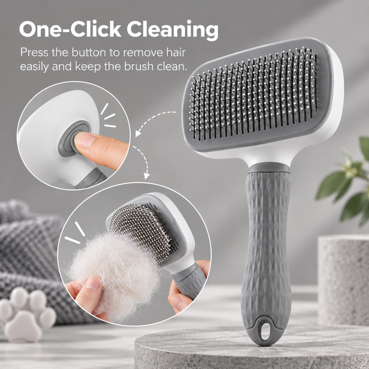 Elara Haus Pet Hair Remover Brush