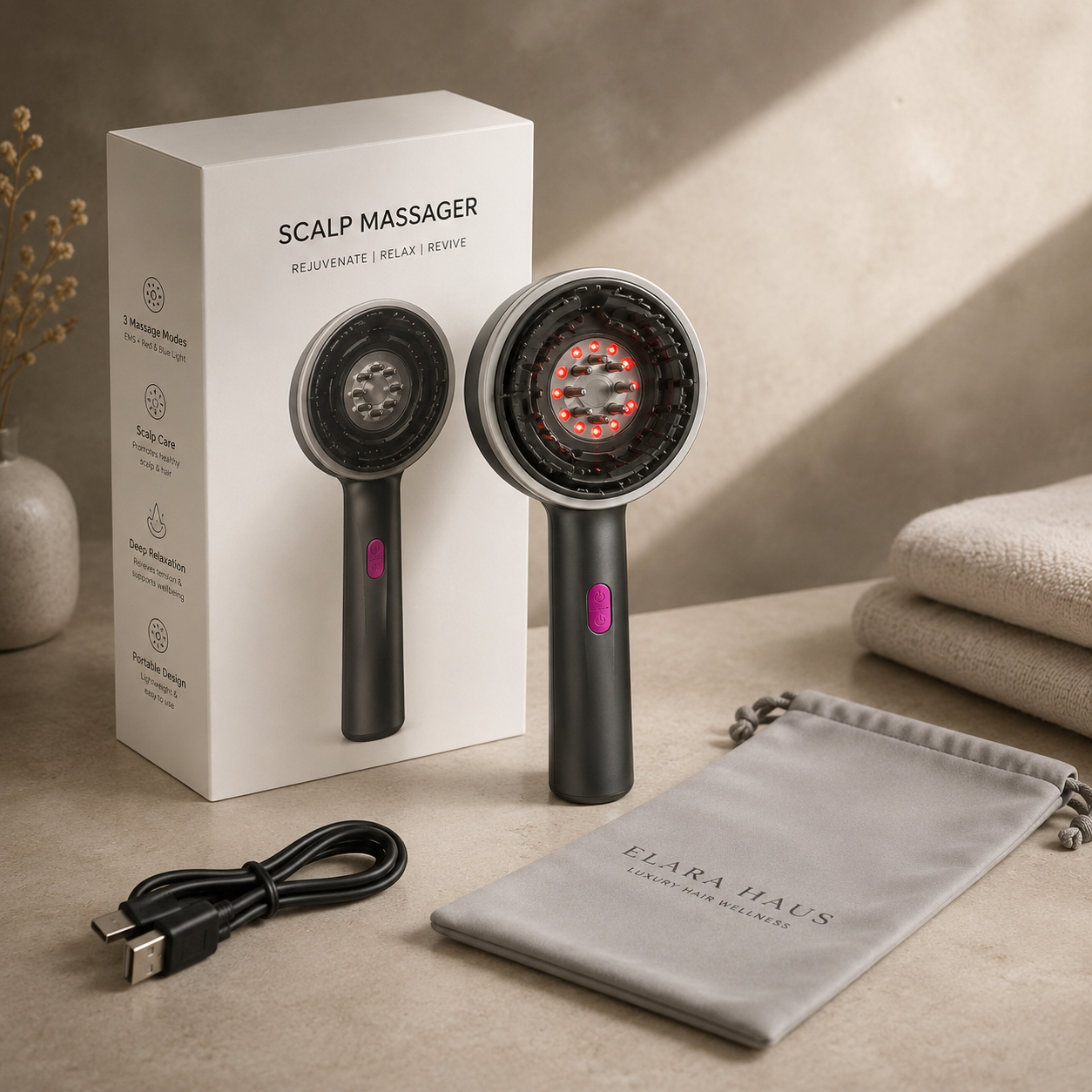 ELARA Scalp Therapy Brush