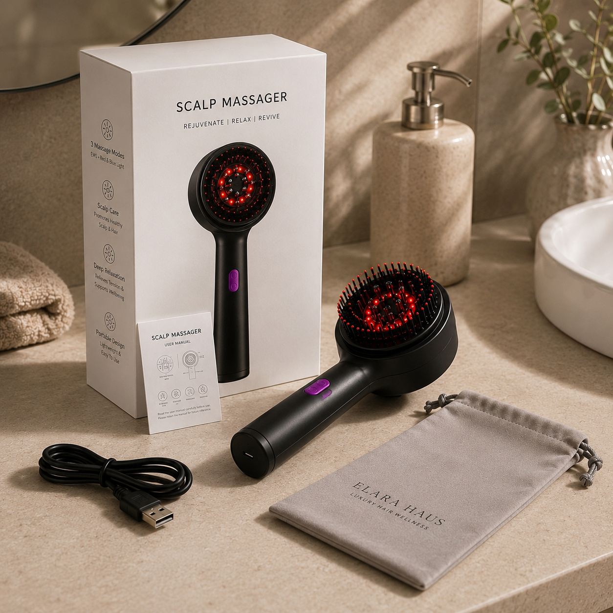 ELARA Scalp Therapy Brush
