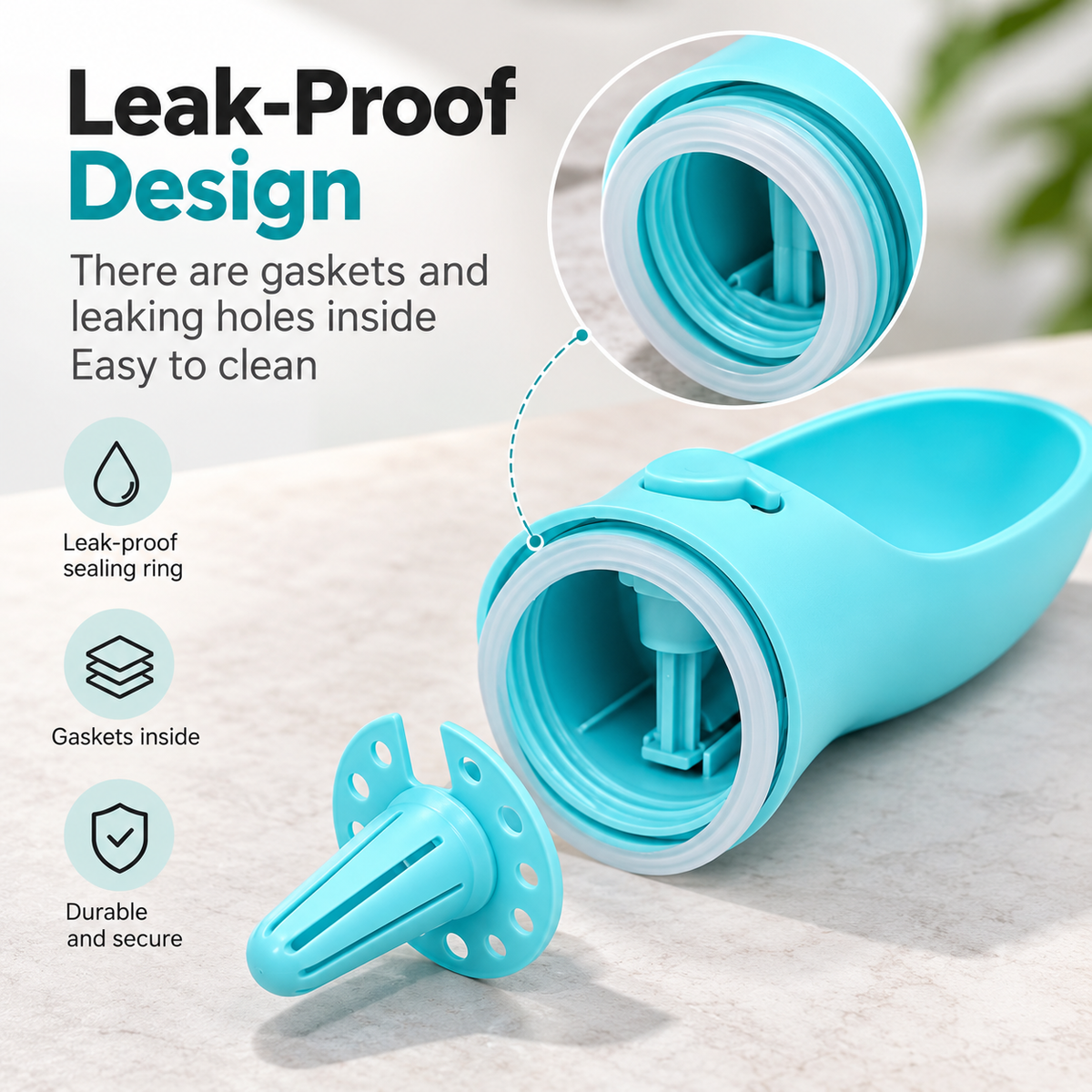 Elara Haus Portable Pet Water Bottle