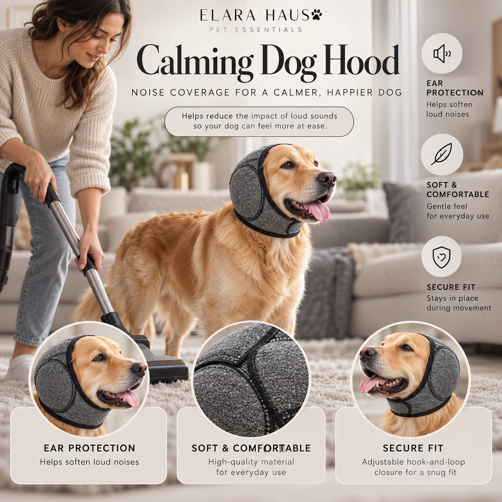 Elara Haus Calming Dog Hood